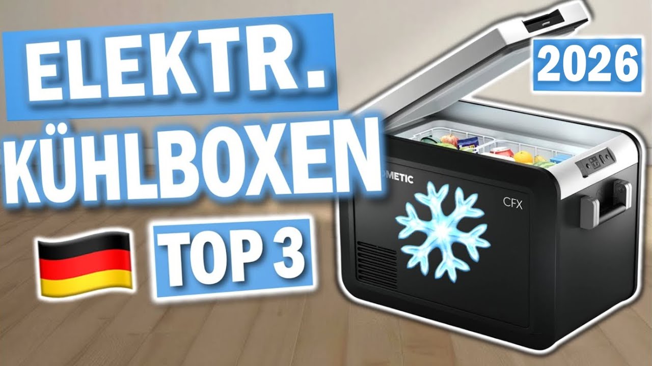 ELEKTRISCHE KÜHLBOX kaufen: Top 3 elektrische Kühlboxen 2026 im Vergleich!