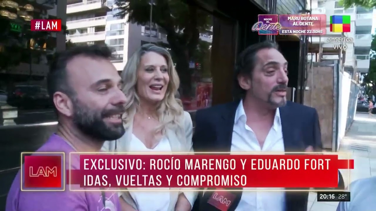 Exclusivo: los detalles del compromiso entre Rocío Marengo y Eduardo Fort