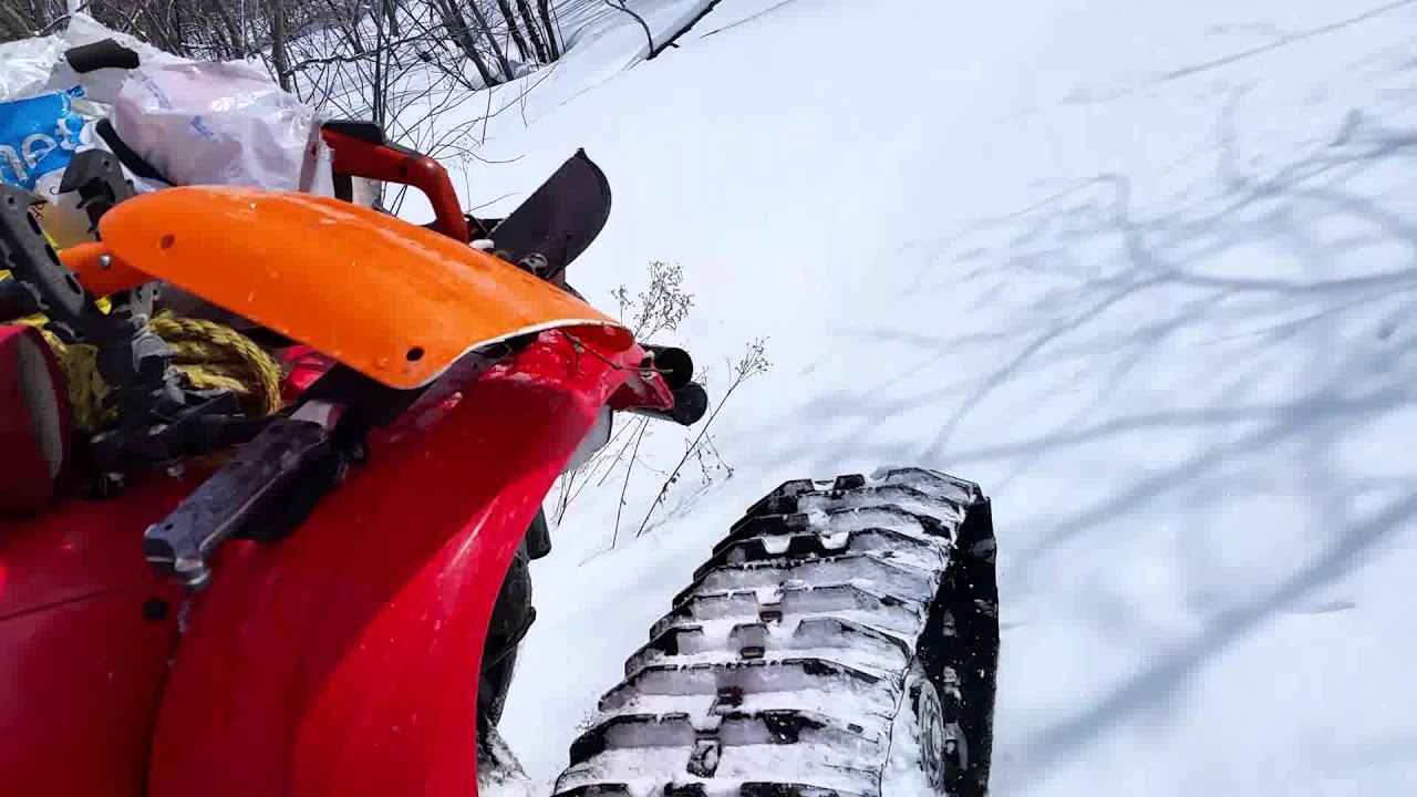 Honda fourtrax 420 tatou track