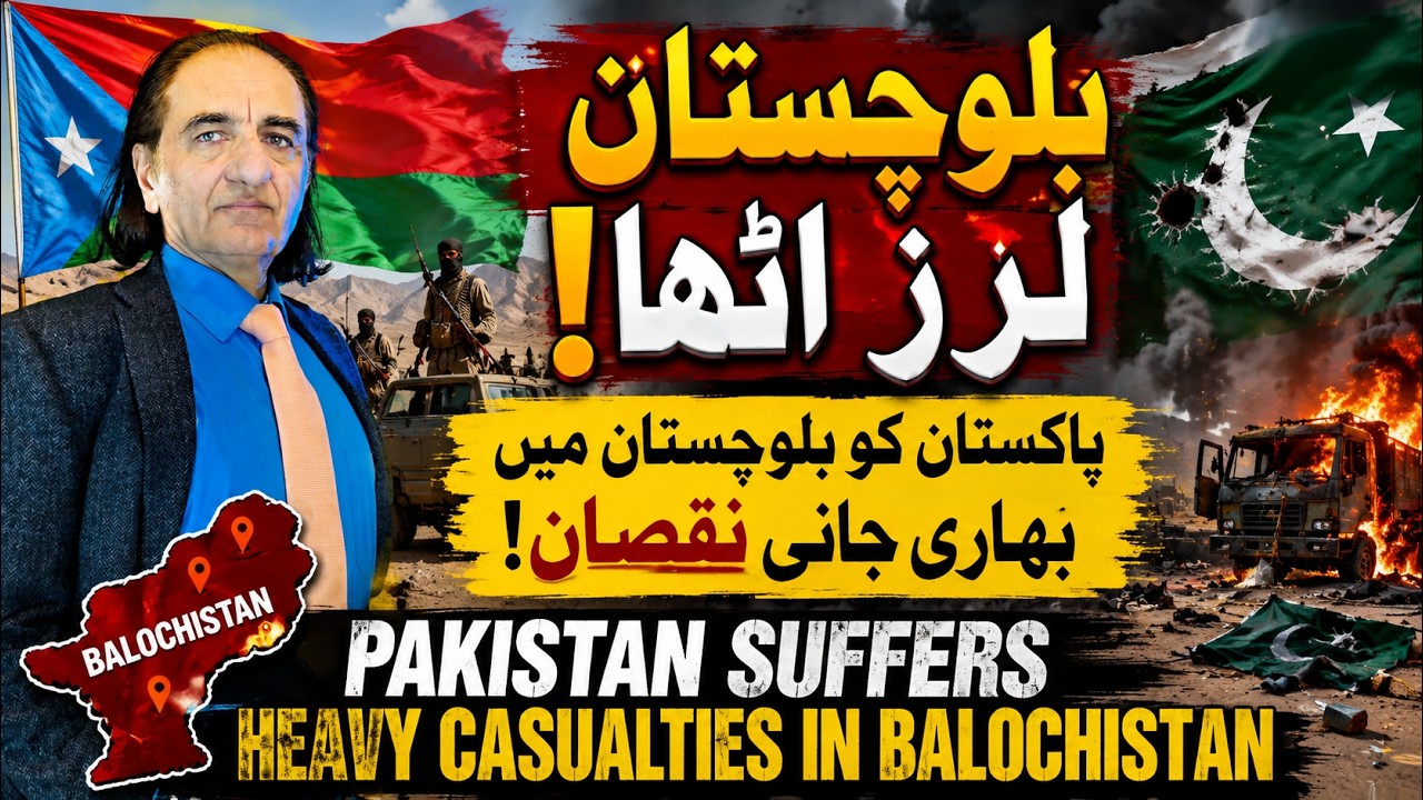 Deadly Situation in Balochistan | सैन्य अभियान, आर्थिक नाकेबंदी और शांति की अपील | Dr. Amjad Mirza