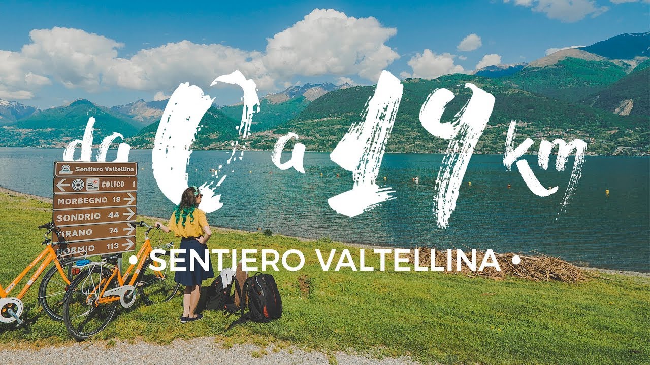 114 KILOMETRI IN BICI: l'inizio di una grande avventura! 🚴 Sentiero Valtellina ep.1