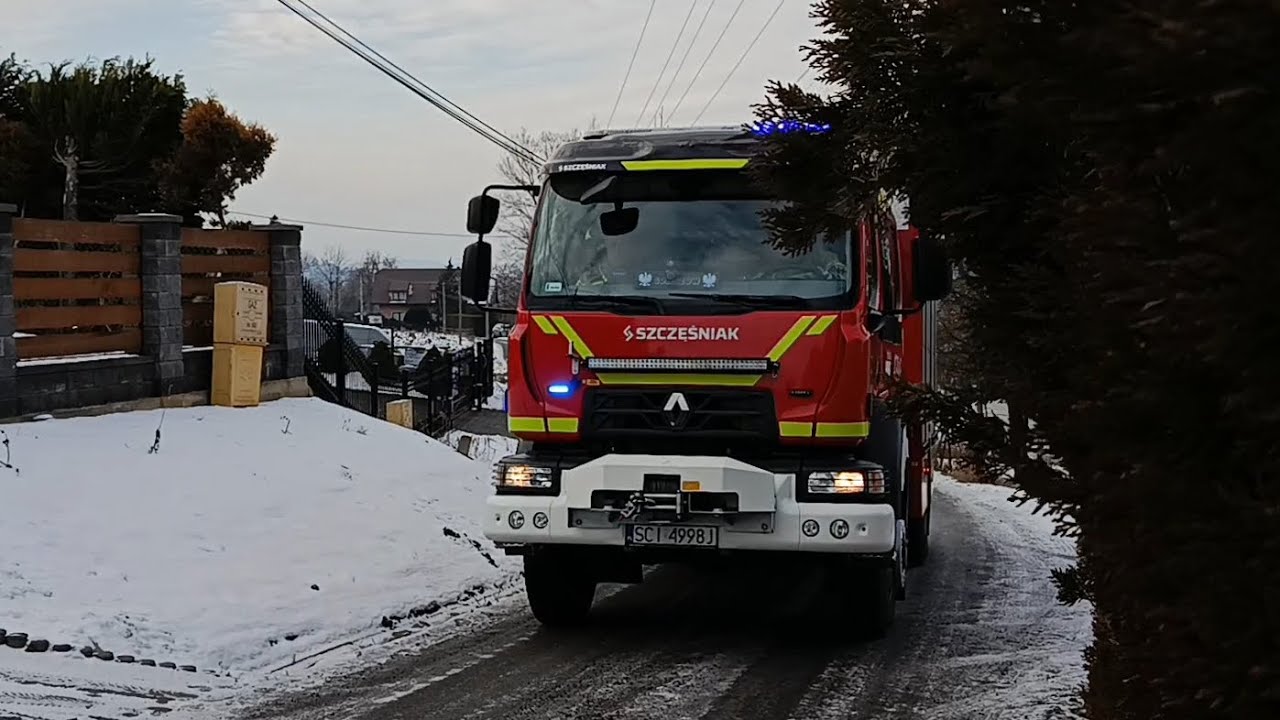 [Sygnały Świetlne] Niealarmowo: 439[S]86 - GBA 3/28 - Renault Range D16 4x4 - OSP KSRG Goleszów 