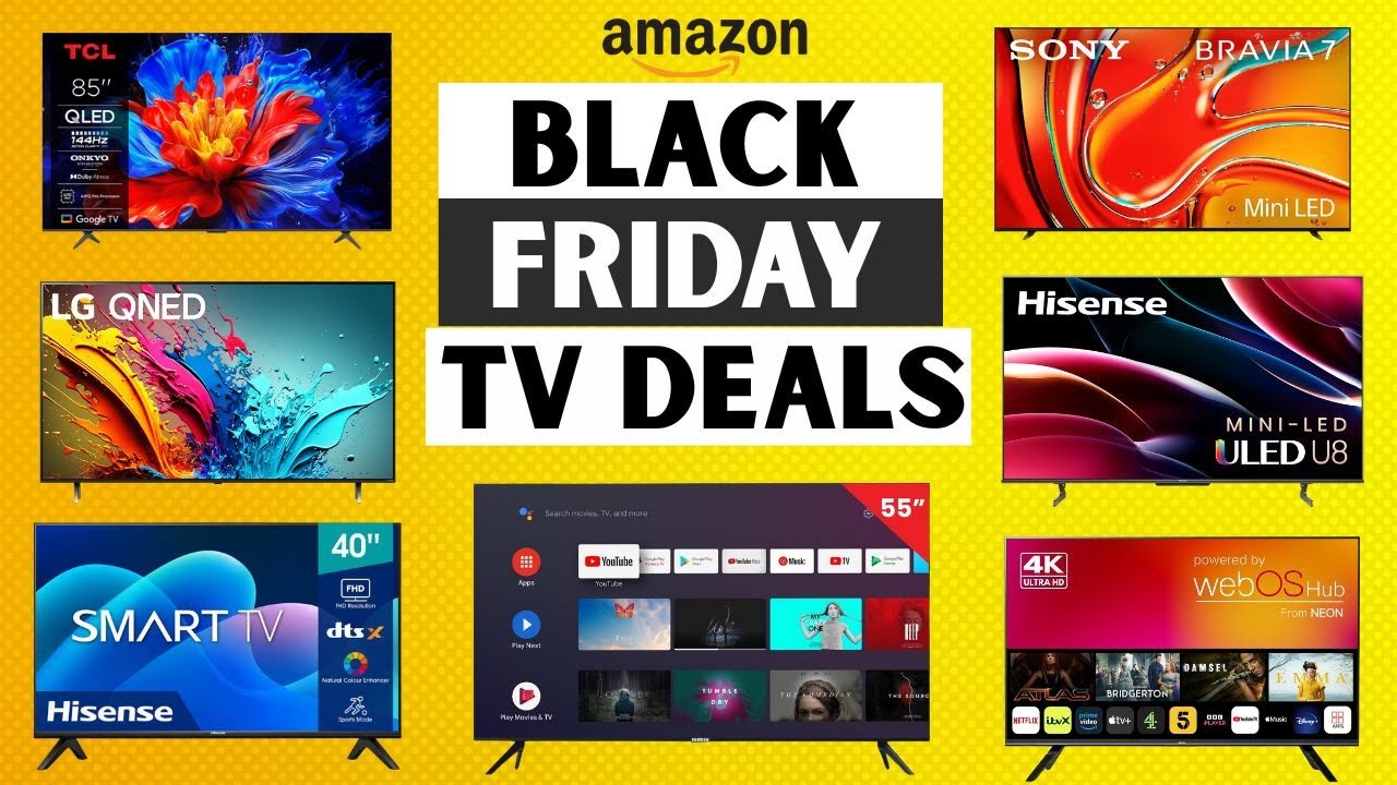 15 INSANE Amazon Black Friday TV Deals 2025