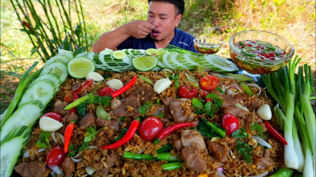ข้าวผัดหมู#ข้าวผัดรถไฟ