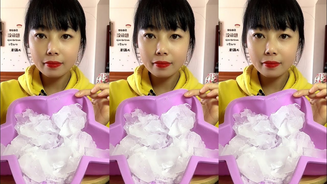 ZHAOFENG. ASMR THIN ICE / ICE EATING