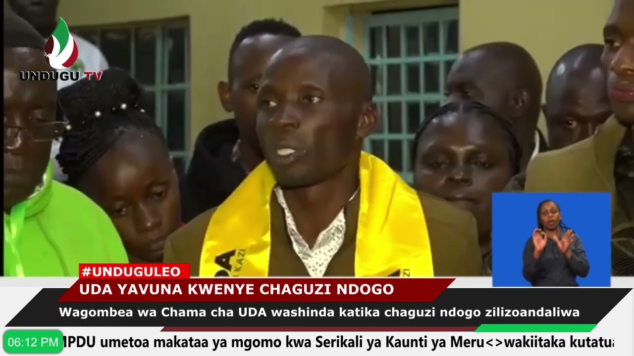 Wagombea wa Chama cha UDA washinda katika chaguzi ndogo zilizoandaliwa