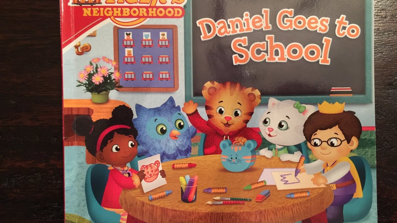 Daniel Tiger Goes to School - Children, Kids and Toddler Books Read Aloud by Story Time Dad
