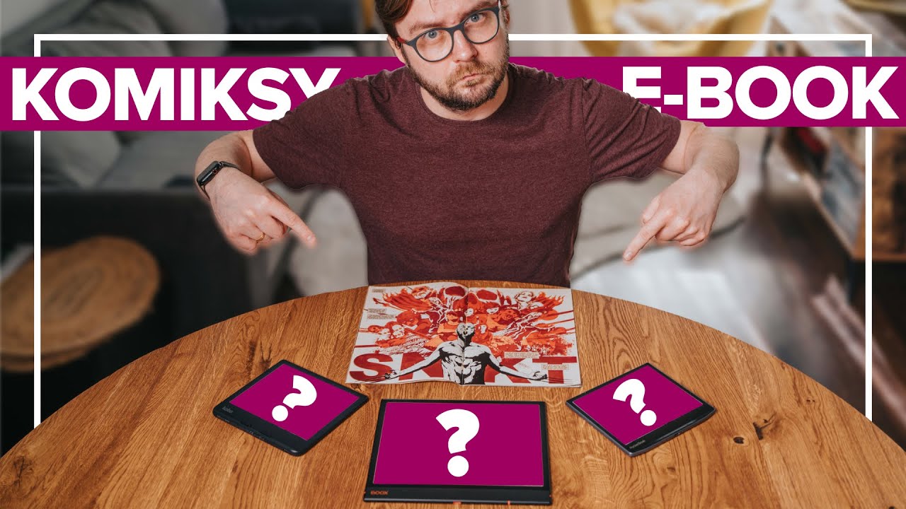 Czy kolorowe KOLOROWE CZYTNIKI E-BOOK&Oacute;W ogarniają komiksy?