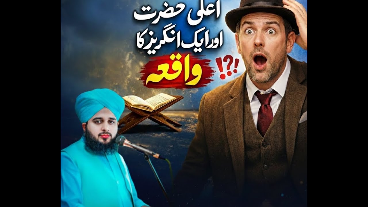 Ala Hazrat aur Aik Angrez ka Waqia | Peer Ajmal Raza Quran Aur Bayan | Roohani Kahani Urdu