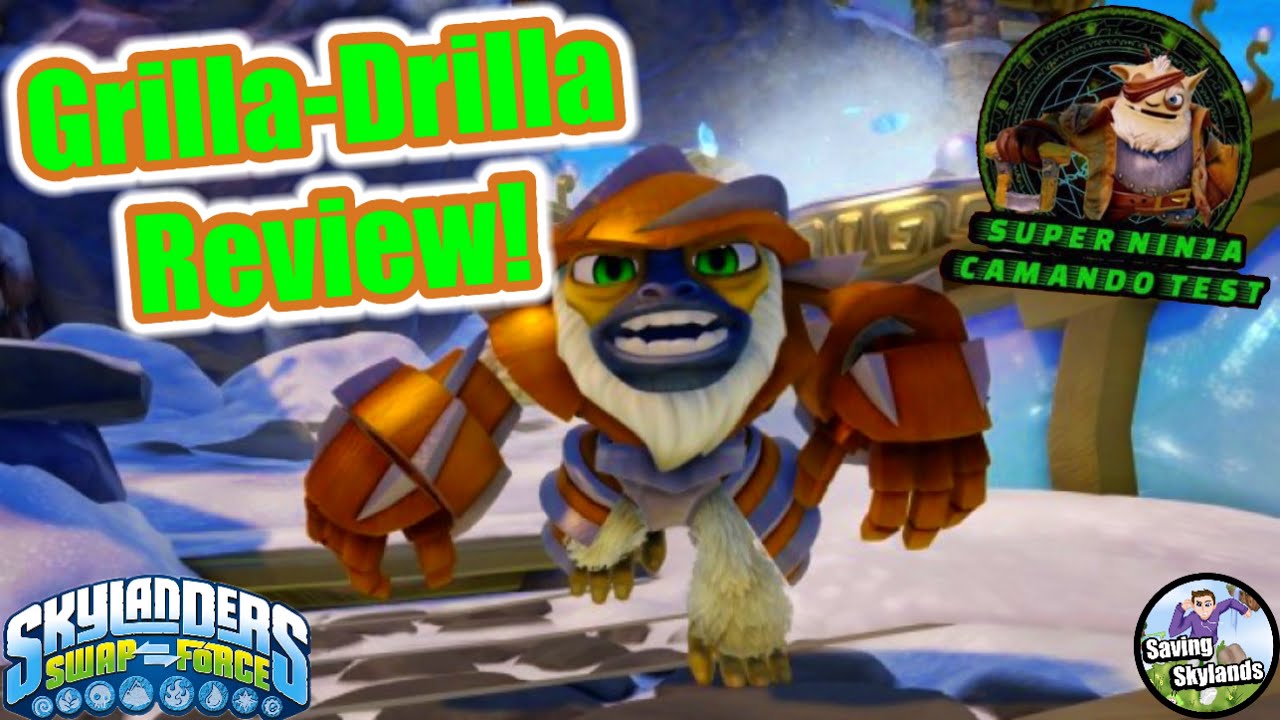 Grilla Drilla Skylander Review! SNCT | Saving Skylands