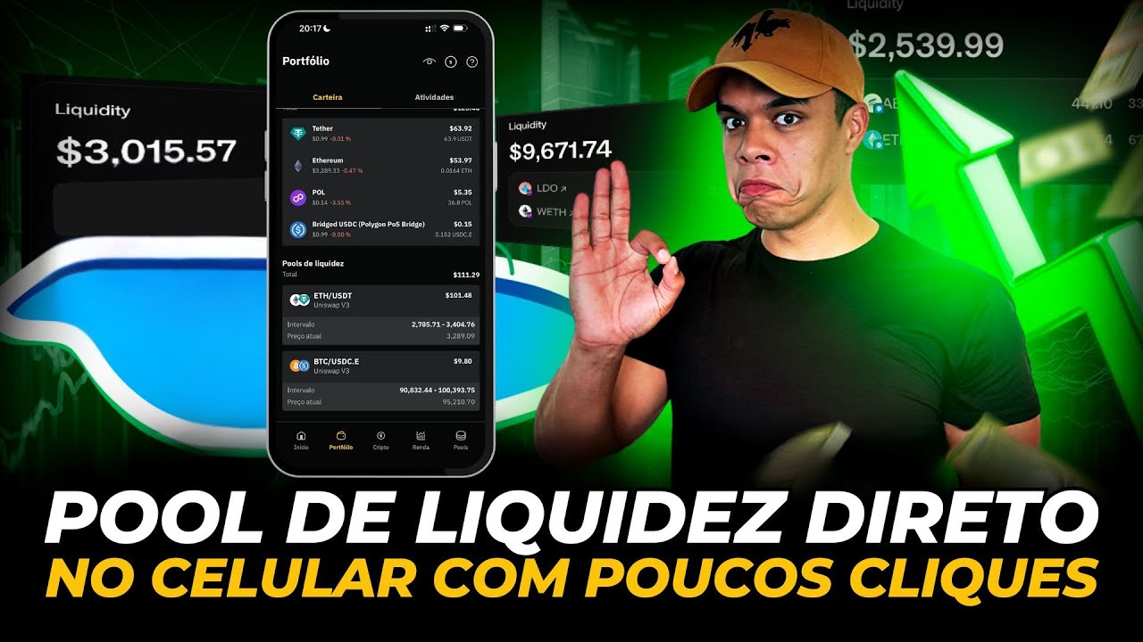 💰 DEFI LIQUIDITY POOL DIRECTLY ON YOUR CELL PHONE WITH JUST A FEW CLICKS 📲