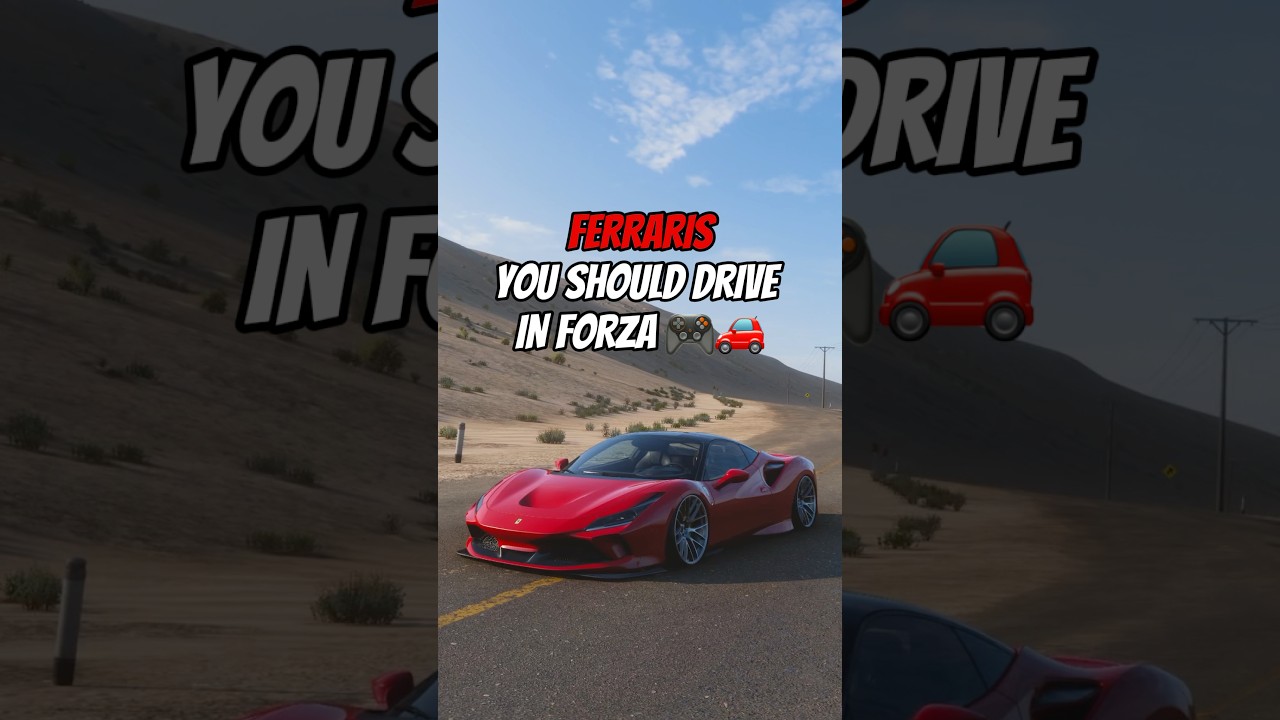 Ferraris you should drive in Forza! #cars #fh5 #automobile #xbox #forza #ps5 #ferrari #videogames