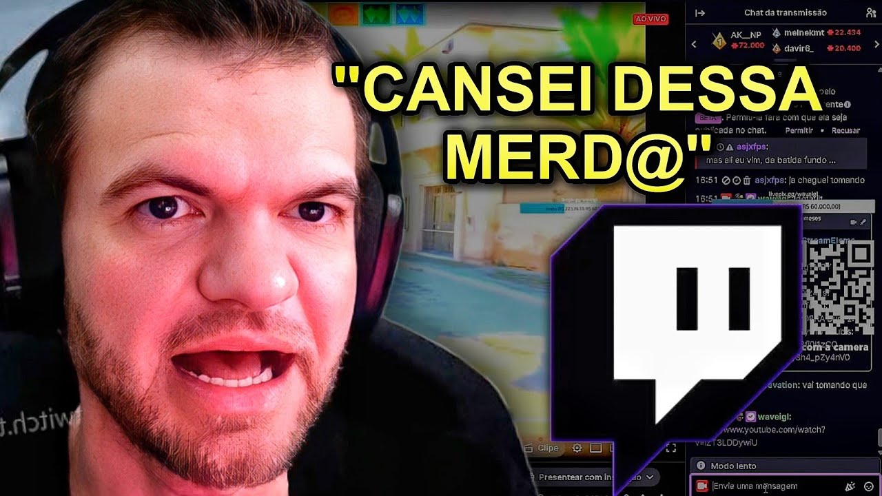 WAVEIGL TILTOU COM ALUNO DO CHAT E FECHOU A LIVE ENFURECIDO!