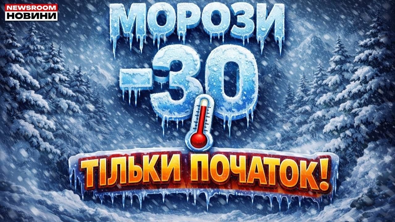 ❗️ Приготуватись ВСІМ: Аномальний ХОЛОД йде в Україну! Такого ще не було!