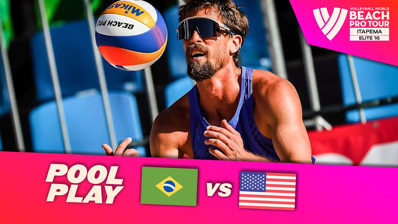 George/Saymon vs. Crabb Tr./Crabb - Pool Play Highlights | Itapema 2025 #BeachProTour