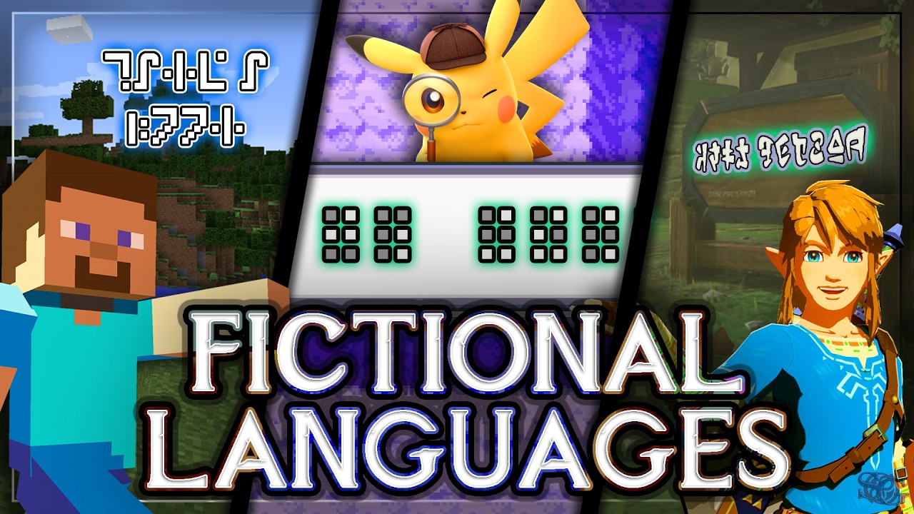 Fictional Languages in Videogames EXPLAINED || Pok&eacute;mon, Minecraft, Zelda, ICO, Fez...