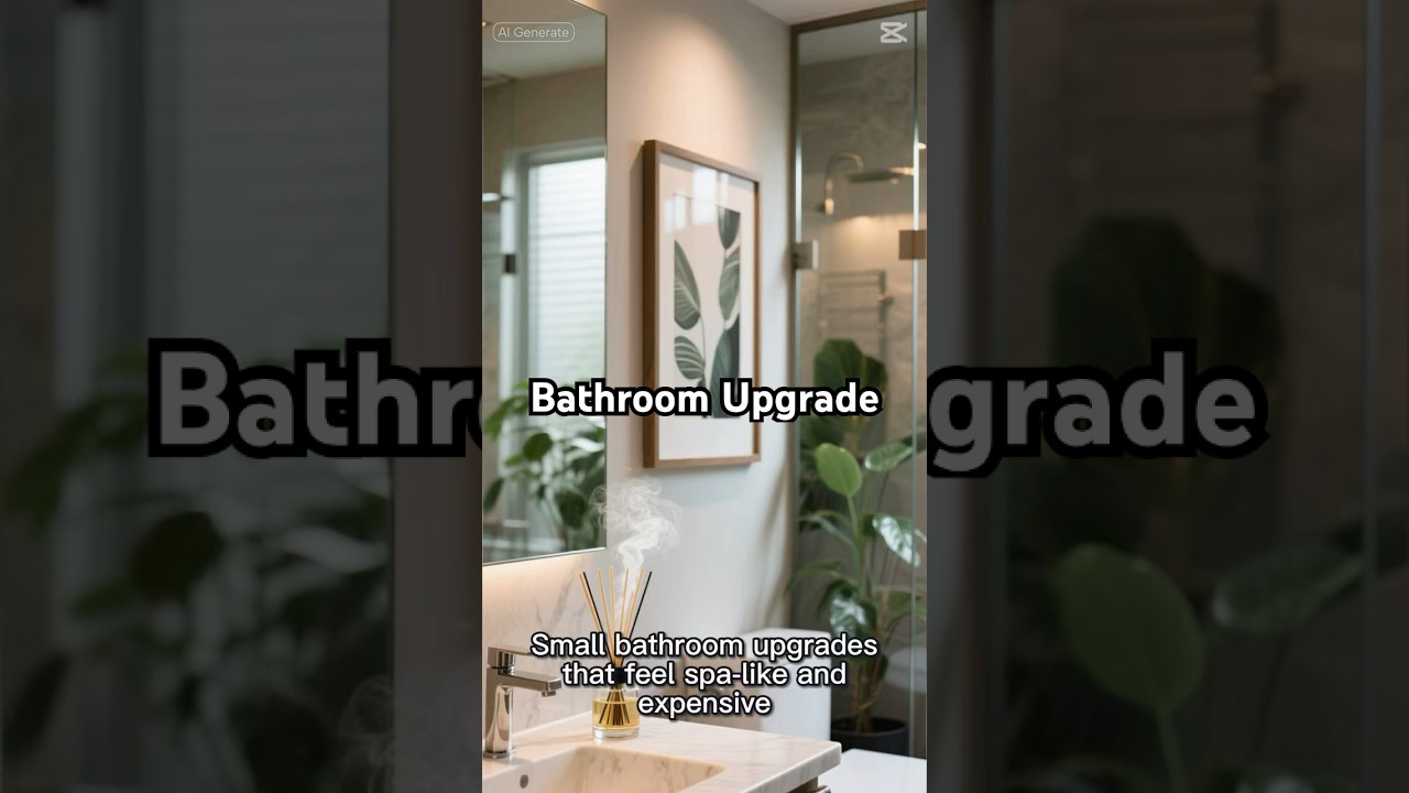 Small Bathroom Upgrade That Looks Expensive 