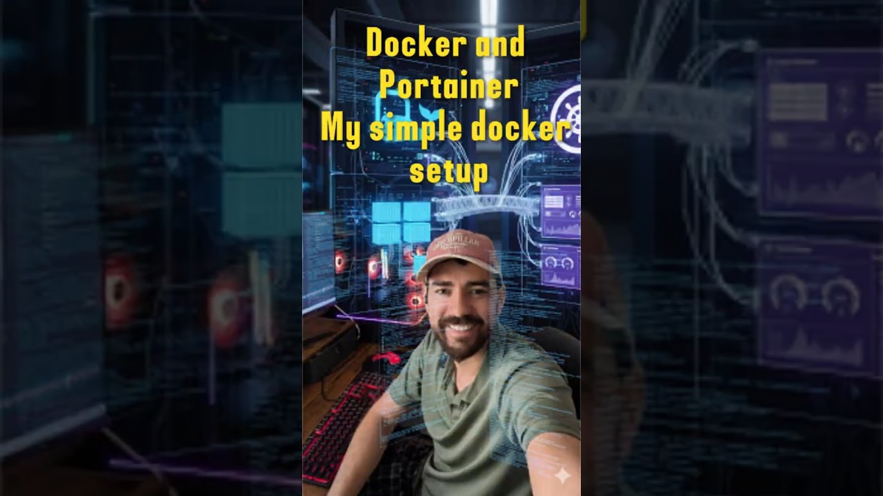 Docker and portainer!! #docker #portainer #softwareengineer