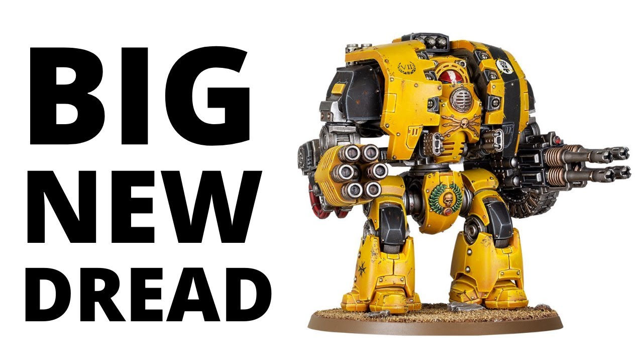 New Leviathan Dreadnought - New Marine Model and 40K Rules Reviewed