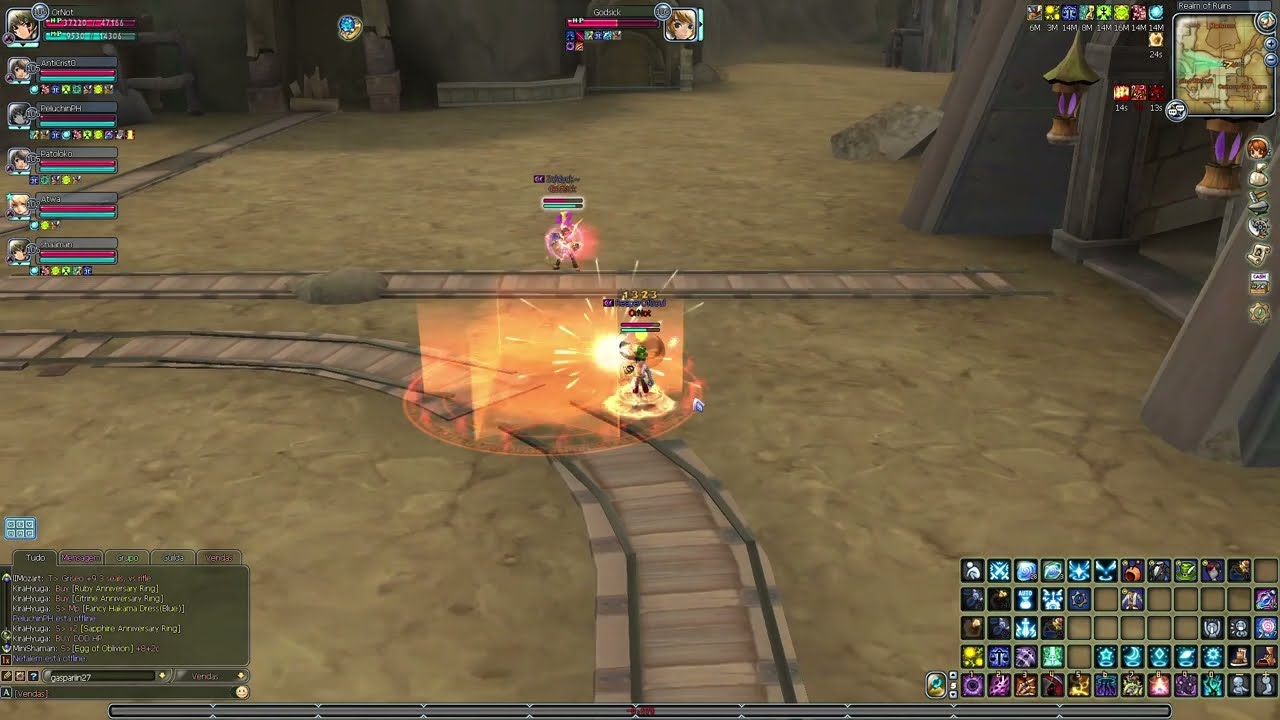 FLORENSIA ONLINE - CM (FLORETE)  VS SHAMAN . ZOLD FAIL