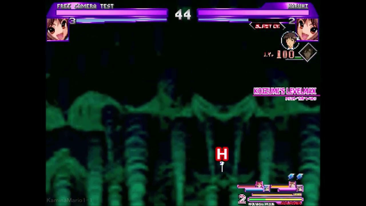 (KaminaMario1-1, 2022) MUGEN: Free Camera Test Showcase