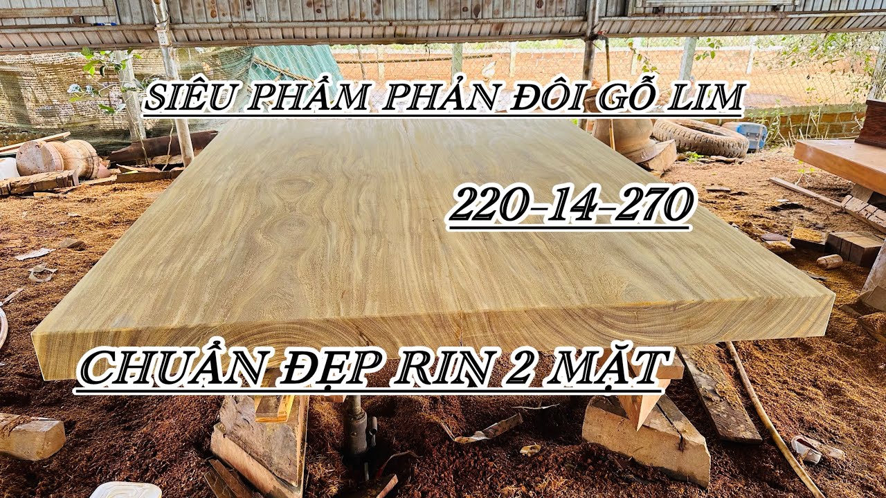 Phản đôi gỗ LIM đẹp rin 6 mặt VIP