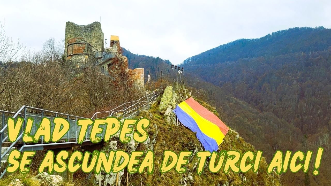 Doar cei curajoși ajung aici! Cetatea Poenari – cea mai grea cetate de cucerit din România!