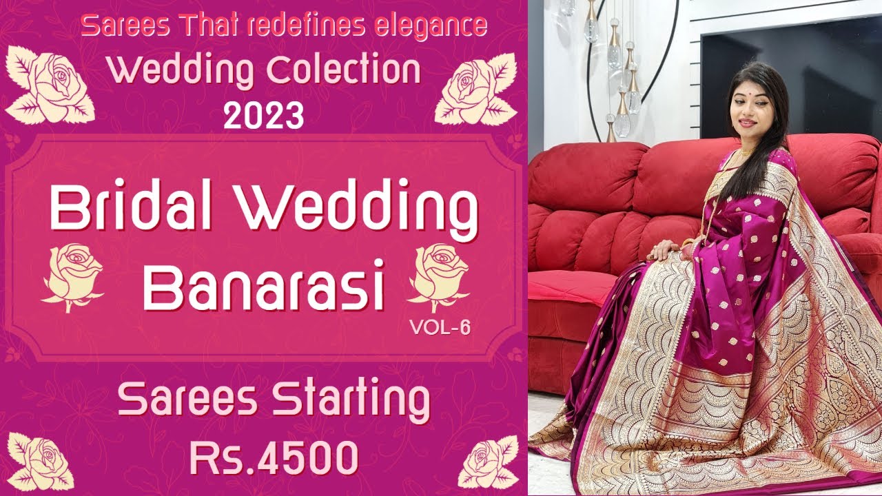 Debanjali's Hindi Series || Wedding Banarasi Sarees | Wedding Collection | Starting Rs.4500 |Ep338 |