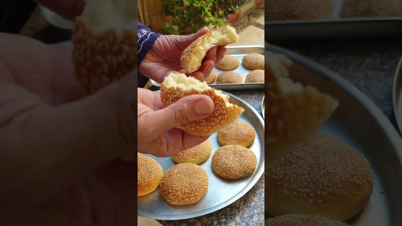 بماء ودقيق ❗ اعمليها بسرعه الصاروخ ❗قرص الافران بالسمسم❗ ليه تشتريها لما تقدري تعمليها بأقل التكاليف