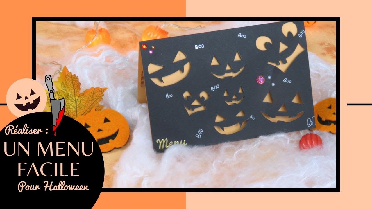 Réaliser : Un Menu facile pour Halloween...