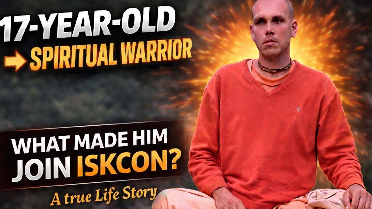 How a Czech Teen Biked 120 KM & Found Krishna | The Inspiring Story of Sankirtan Prabhu 