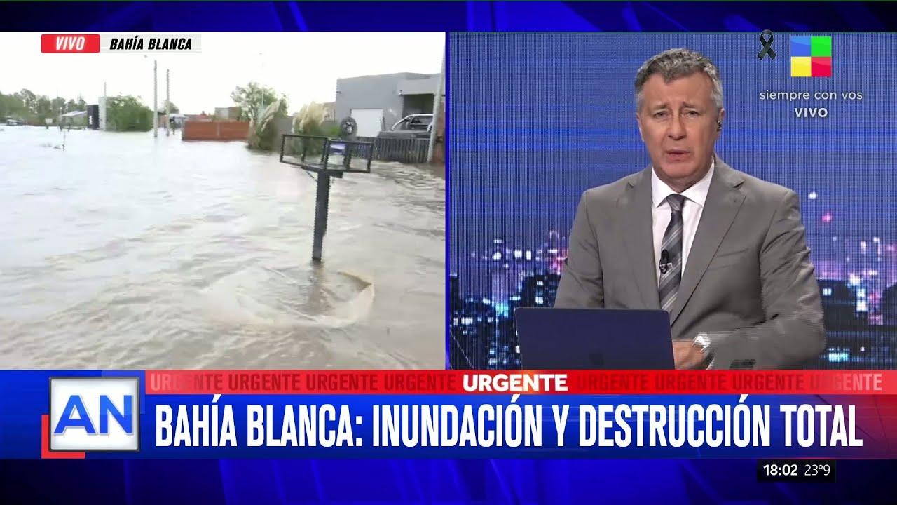 🔴 Bahía Blanca: Ciudad ARRASADA por las inundaciones