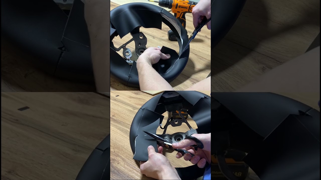 Обновление руля KIA CERATO / KIA CERATO steering wheel upgrade.