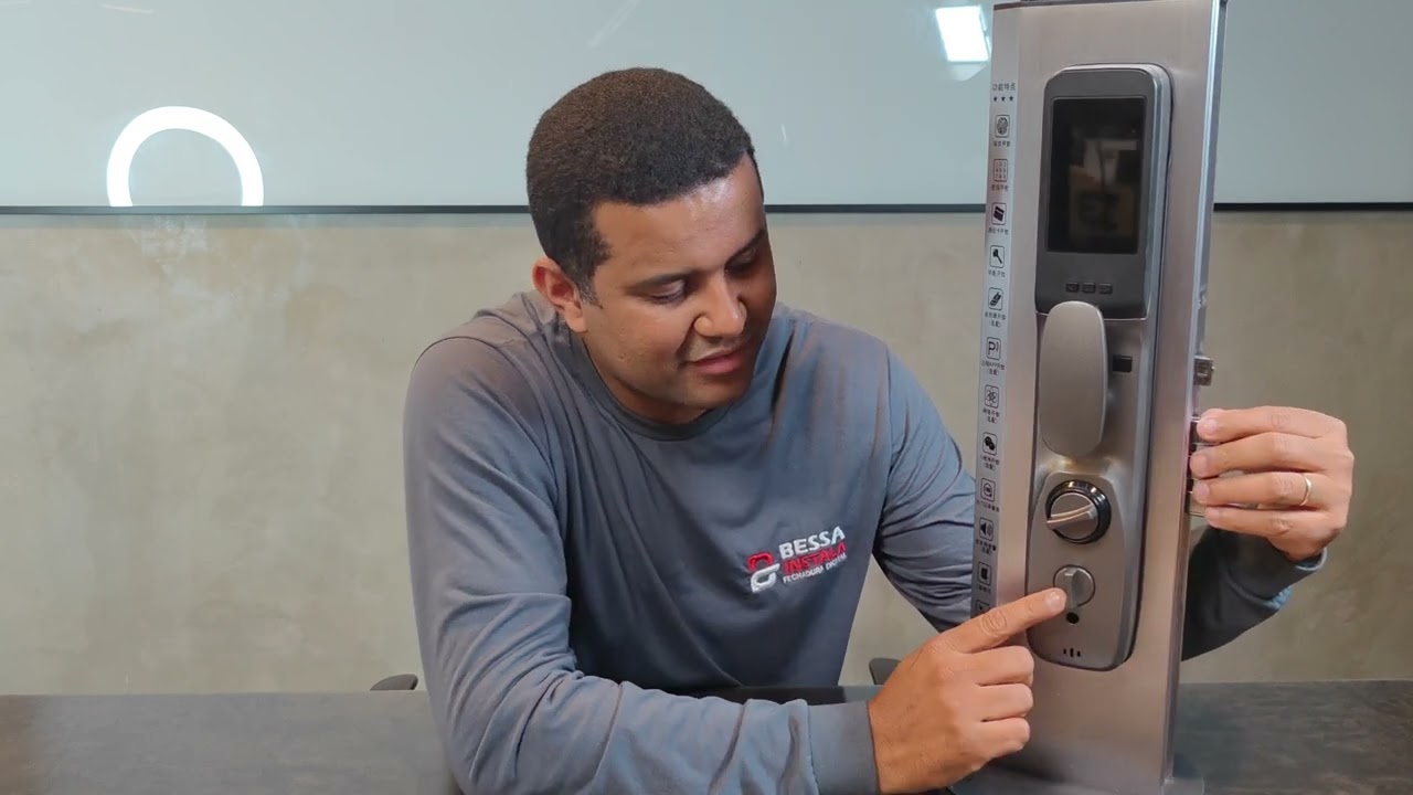 Fechadura X2 interlar  Bessa Instala