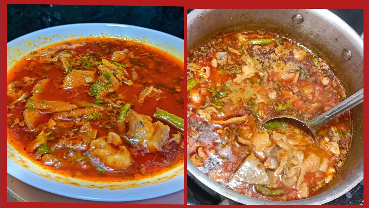 Hyderabadi Street Style Chakna Recipe
