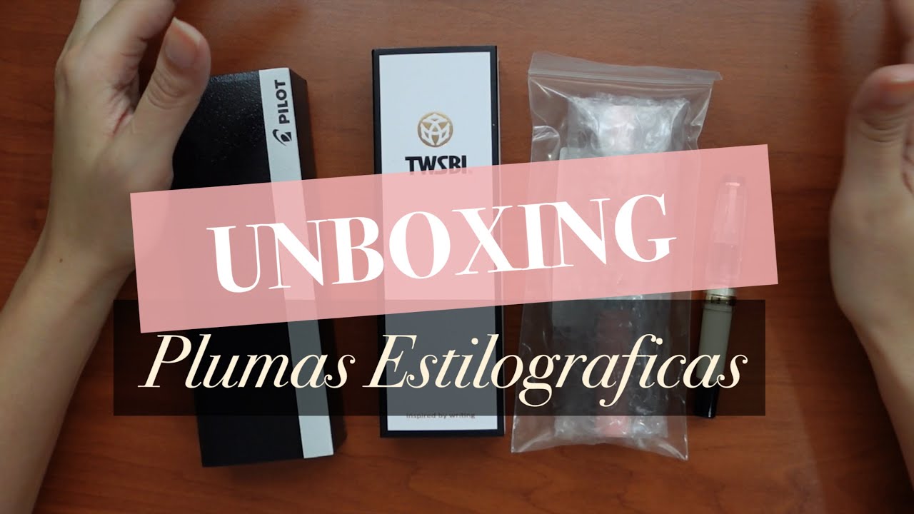 💰👌🏻PLUMAS ESTILOGRAFICAS: PILOT, JINHAO, TWSBI, LAMBITOU #ilustraciondemoda #unboxing #fountainpen