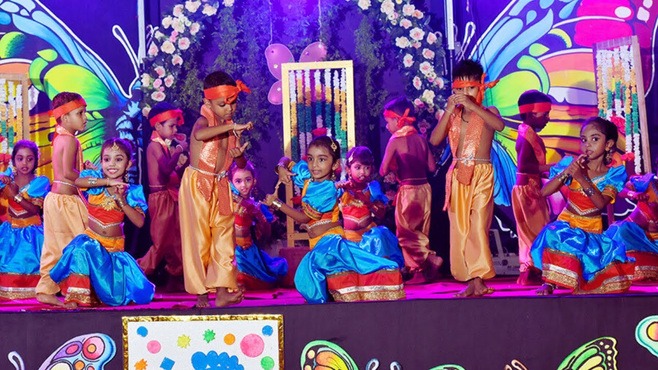 TINY FEET PRESCHOOL Annual Concert 2024 | Tamil Dance