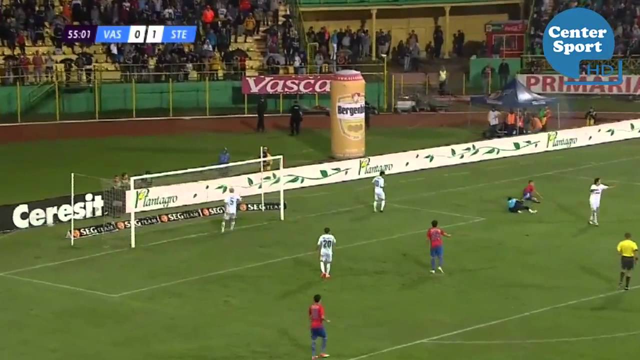 F.C. Vaslui - Steaua Bucuresti 3-1 Liga 1 - 27 august 2012