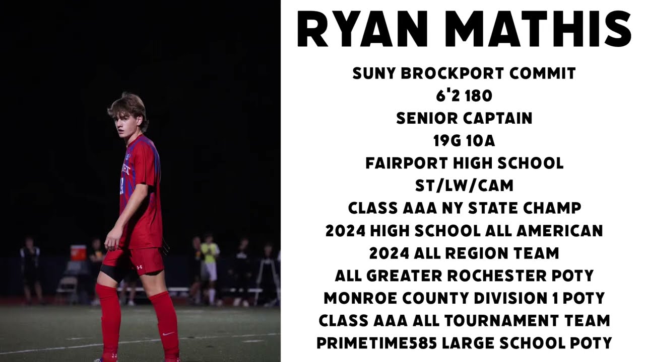 Ryan Mathis Senior Highlights