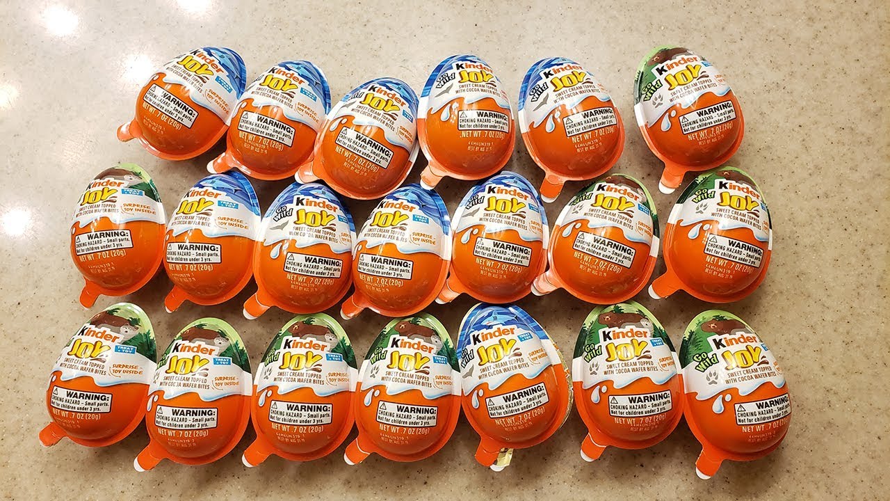 ABRINDO MUITOS NOVOS  KINDER JOY DE ANIMAIS  SELVAGENS!!! OLHA O QUE TEM DENTRO!