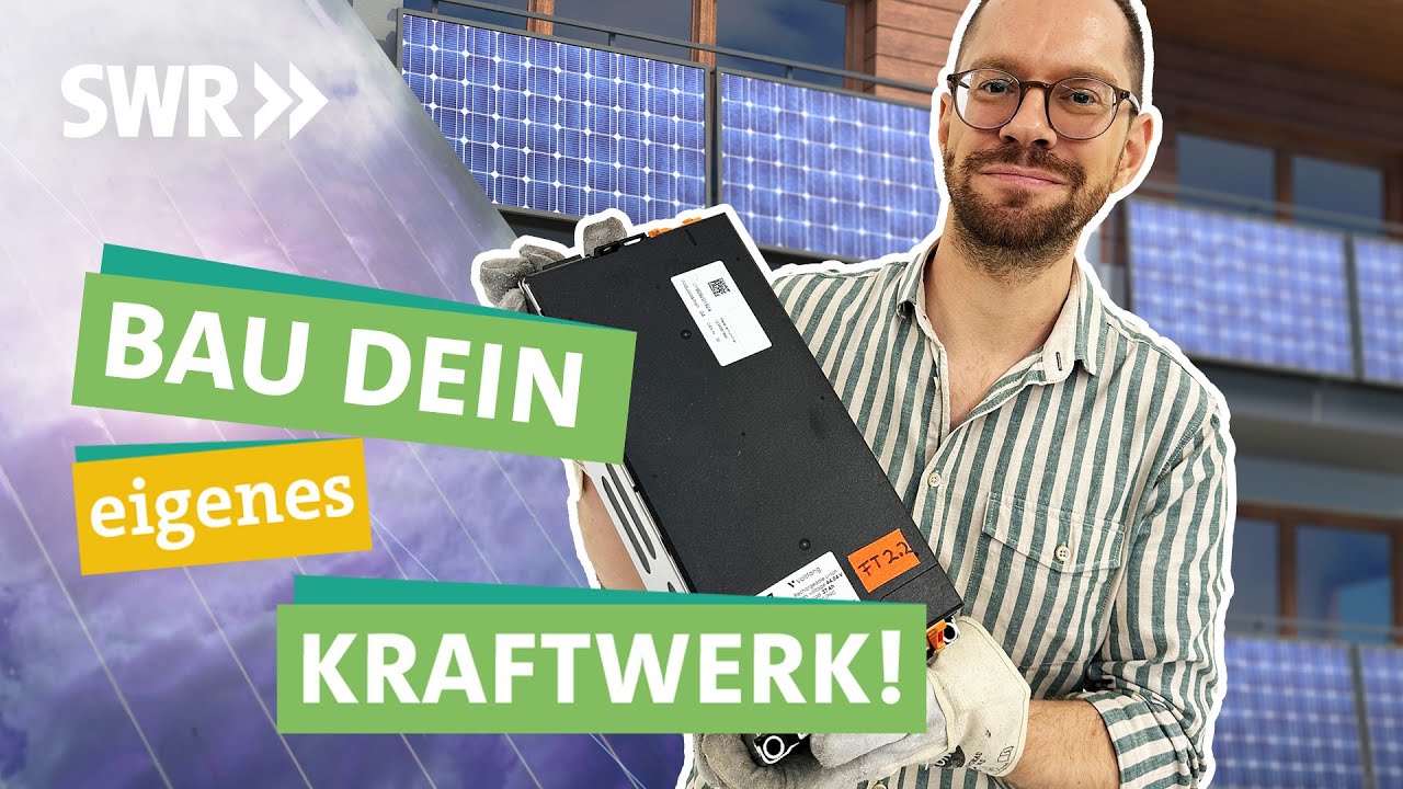 Photovoltaik-Anlage und Balkonsolar: Unabhängig vom Stromanbieter werden | Ökochecker SWR