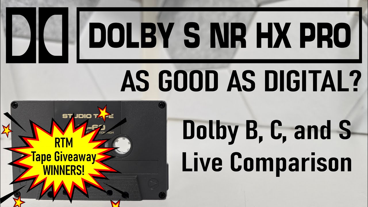 Шумоподавление Dolby S: так же хорошо, как цифровое? Сравнение Dolby B, C и S — победители розыгр...