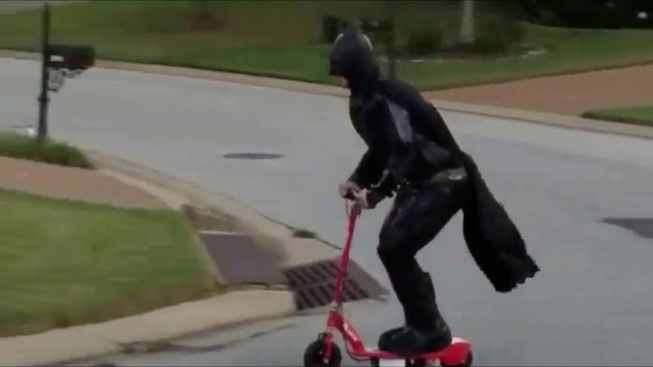 BATMAN IN CHIK-FIL-A DRIVE-THRU!!