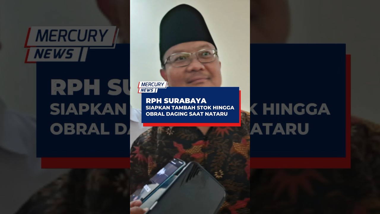RPH Surabaya Siapkan Tambah Stok Hingga Obral Daging Saat Nataru