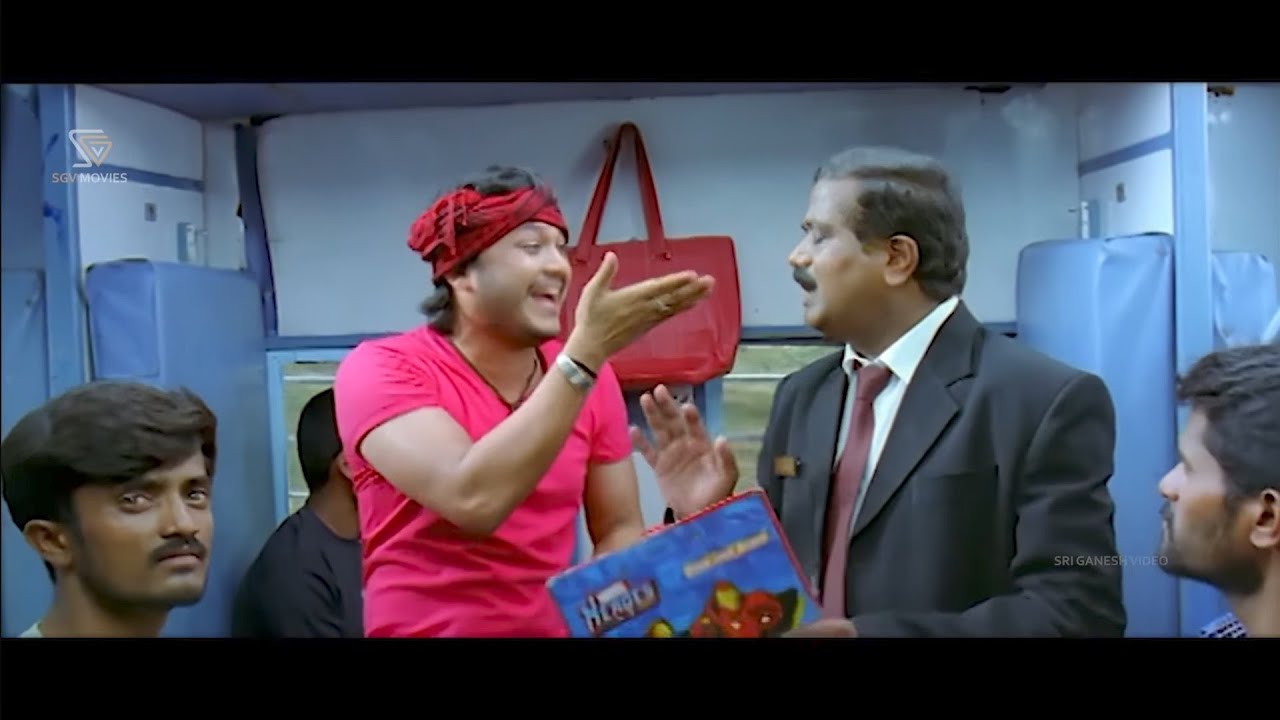 ತೊದಲ TC ಕೈಯಲ್ಲಿ ಮಾಡಬಾರದ ಕೆಲಸ ಮಾಡಿಸಿದ ಗಣೇಶ್ Comedy Scenes | Sharan | Madhuve Mane Kannada Movie