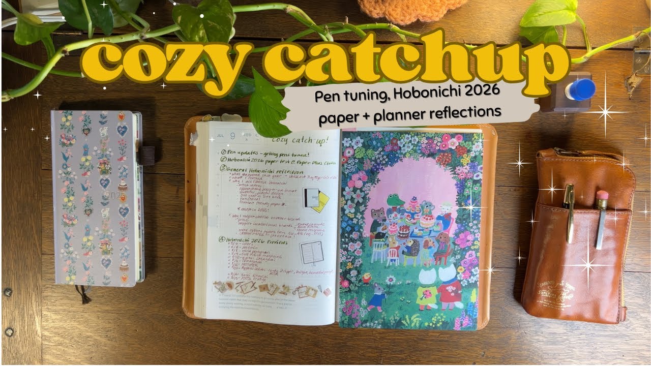 ✨&nbsp;cozy catchup: why I love Hobonichi (and why I might look elsewhere too) + fixing my pens! 🖊️