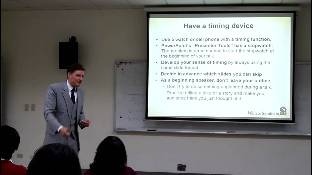 How to Present a Paper at an Academic Conference (5/8)