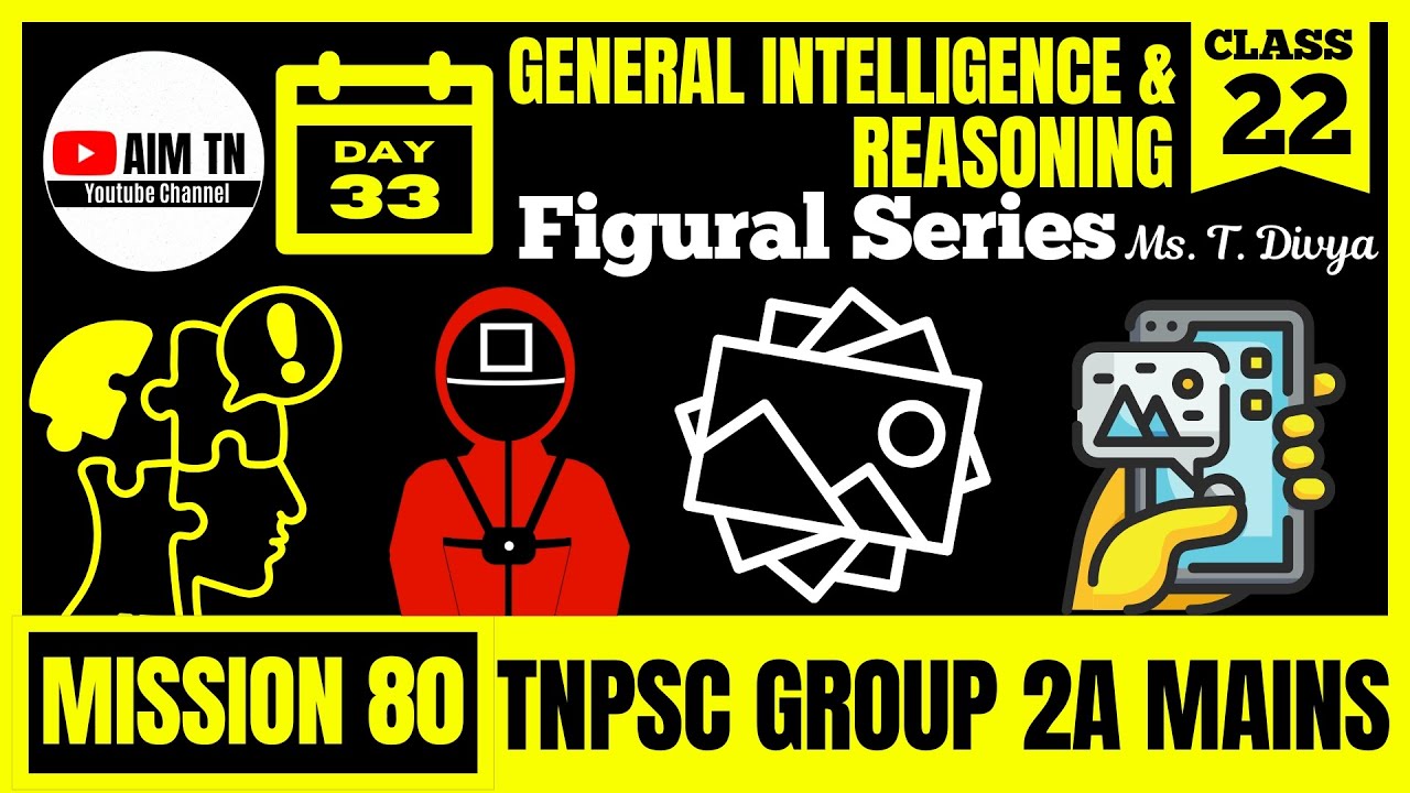 🧠 General Intelligence & Reasoning - 22 | Figural Series | Ms. T. Divya | Mission 80