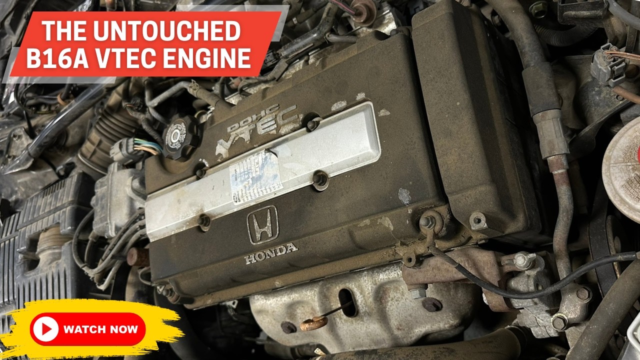 Episode 3: Reviving a 26-Year Untouched B16A Vtec Engine // 2000 Honda Civic Si EM1