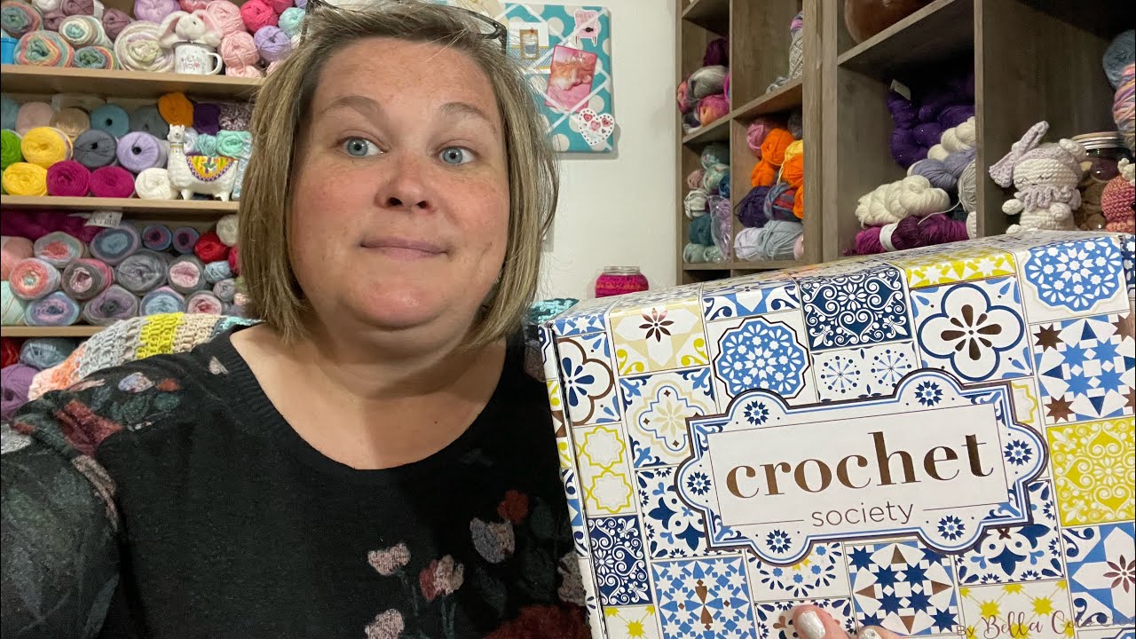 Crochet Society Box Opening NEW Bi-monthly box #37